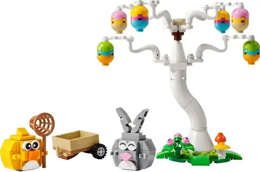 Lego 40808 Easter Bunny and Chick Egg Hunt, 2 image