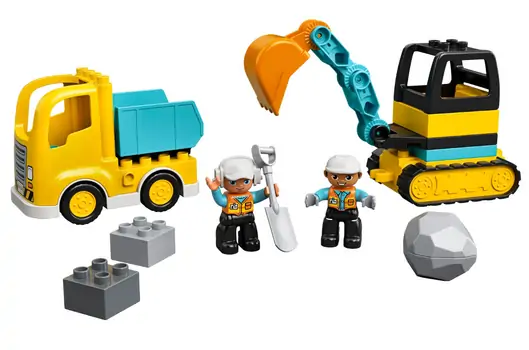 LEGO DUPLO 10931 Truck & Tracked Excavator, 3 image