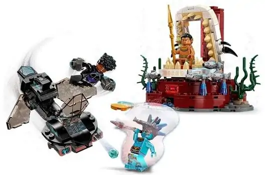 Lego Super Heroes 76213 King Namor’s Throne Room, 5 image