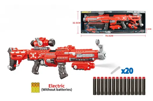 Pro Sniper Soft Bullet Gun Set - სათამაშო თოფი
