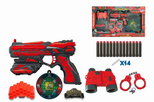 Soft Bullet Gun Set - სათამაშო თოფი, 3 image