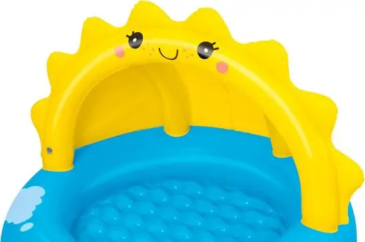 Bestway 52637 Sunny Days Shaded Kiddie Pool - გასაბერი აუზი, 4 image