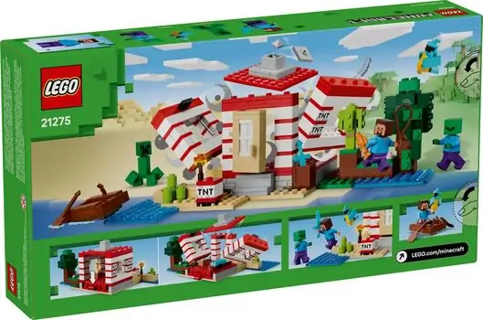 Lego Minecraft 21275 The TNT Jungle House, 3 image