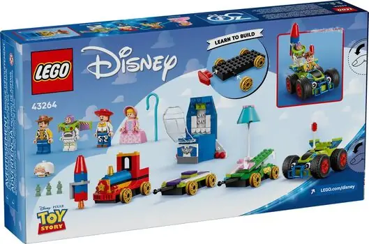 Lego Disney 43264 Toy Story Celebration Train & RC Car, 9 image