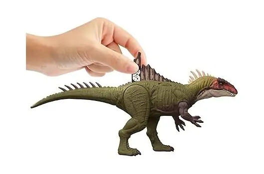 Jurassic World Battle Roarin’ Becklespinax Dinosaur Action Figure სათამაშო დინოზავრი, 5 image