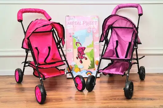 DOLL STROLLER TOY FOR KIDS თოჯინის სათამაშო ეტლი