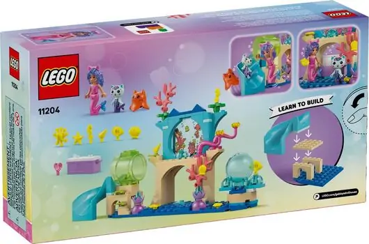 Lego Gabby's Dollhouse 11204 Mermaid Gabby's Aquarium Adventure, 10 image