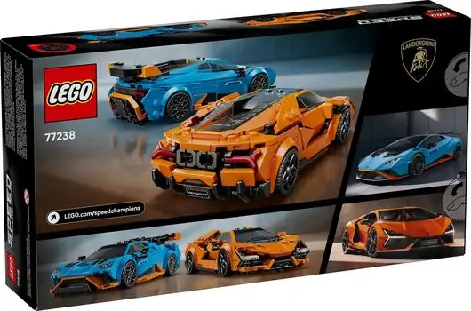 Lego Speed Champions 77238 Lamborghini Revuelto & Huracán STO, 10 image
