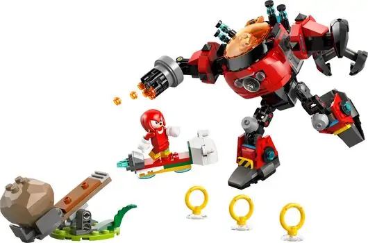 Lego Sonic 77005 Knuckles vs. Dr. Eggman Egg Crusher Mech, 2 image