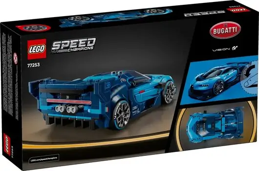 Lego Speed Champions 77253 Bugatti Vision GT Hyper Sports Car, 11 image