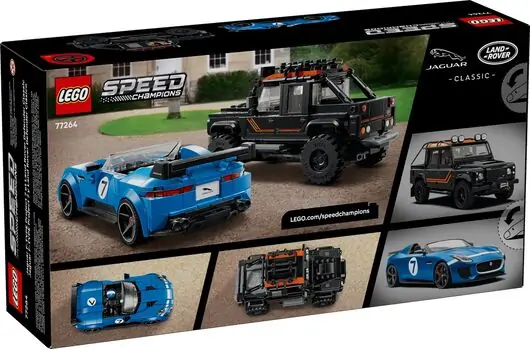 Lego Speed Champions 77264 aguar Project 7 & Land Rover Defender, 13 image