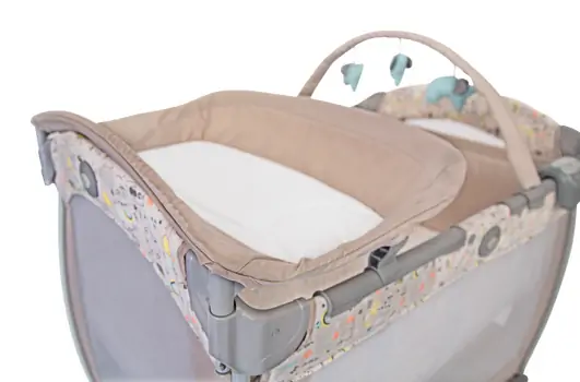 Graco CONTOUR ELECTRA DAYDREAM ორ დონიანი საწოლ-მანეჟი, 6 image