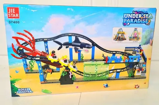 DEEP OCEAN ROLLER COASTER CONSTRUCTOR 37400 კონსტრუქტორი აკვაპარკი, 8 image