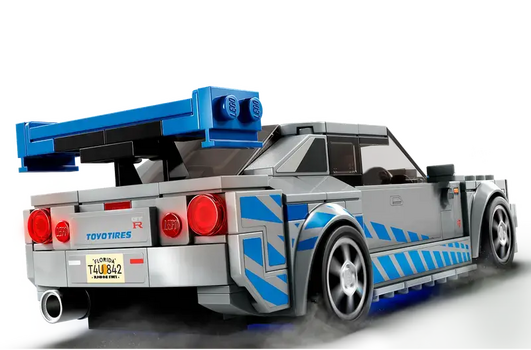 Lego Speed Champions 76917 2 Fast 2 Furious Nissan Skyline GT-R (R34), 5 image