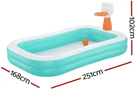 Bestway 54445 Dunk n' Splash Family Pool - გასაბერი აუზი, 3 image
