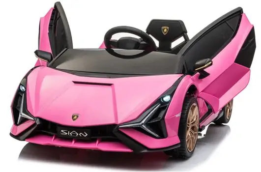 Lamborghini Sport Car Pink - ელექტრო მანქანა, 2 image