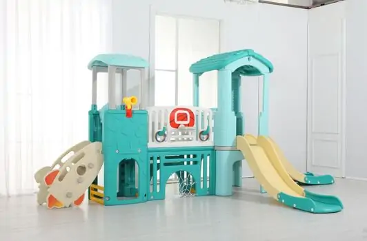 PLAYHOUSE WITH SLIDE  UN-PG17 სათამაშო სახლი, 3 image