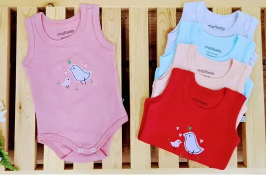 Bodysuit Little Birds ჩვილის ბოდე