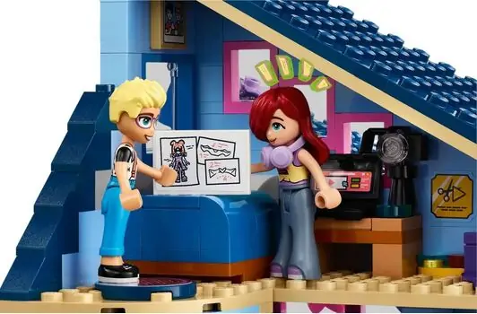 Lego Friends 42620 Olly and Paisley's Family Houses, 7 image