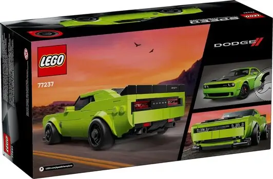 Lego Speed Champions 77237 Dodge Challenger SRT Hellcat Sports Car, 11 image