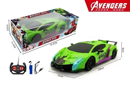 Avangers Hulk Remote Control Car - სათამაშო მანქანა დისტანციური მართვით