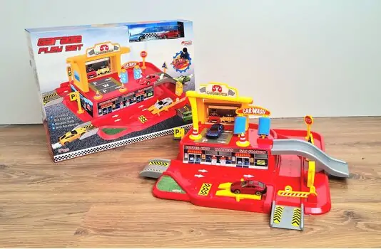 Dede 1 LEVEL PARKING PLAY SET სათამაშო პარკინგი 03066, 2 image