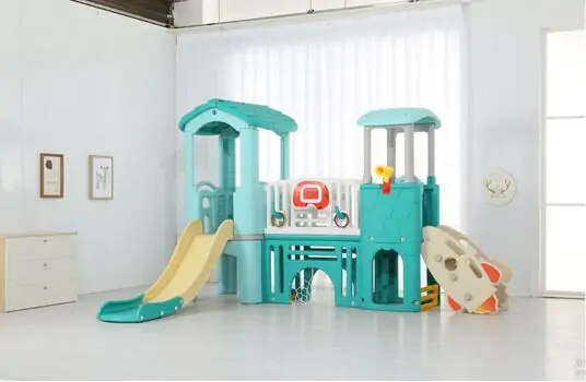 PLAYHOUSE WITH SLIDE  UN-PG17 სათამაშო სახლი, 16 image