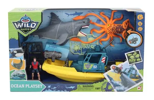 Wild Quest Deep Sea Encounter Set 49204 წყალქვეშა სათამაშო ნაკრები