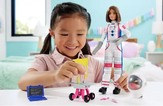 Barbie 65th Anniversary Careers Astronaut Doll - ბარბის სათამაშო თოჯინა, 2 image