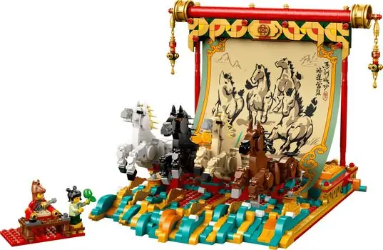Lego 80119 Galloping Horses Canvas, 2 image