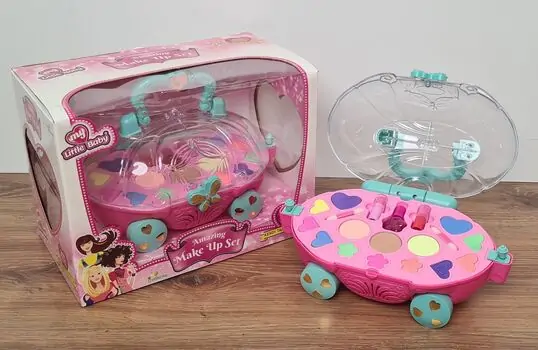 საბავშვო მაკიაჟის ნაკრები MAKE UP SET WITH PRINCESS CAR, 3 image