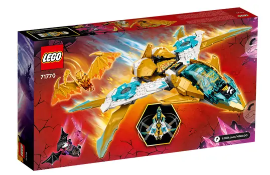 LEGO Ninjago 71770 Zane's Golden Dragon Jet, 5 image