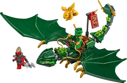 Lego Ninjago 71829 Lloyd's Green Forest Dragon, 2 image