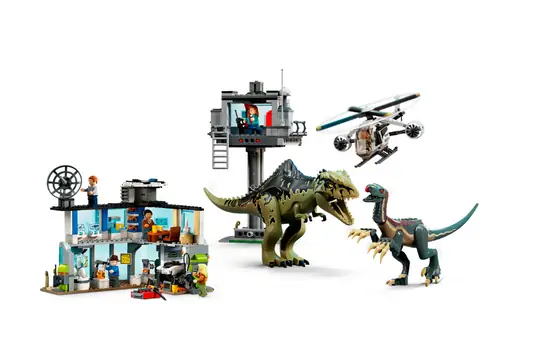 LEGO Jurassic World 76949 Giganotosaurus & Therizinosaurus Attack, 4 image
