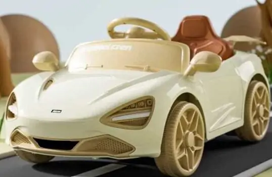 Mclaren Electric Car Painting Milk Coffee - ელექტრო მანქანა, 8 image