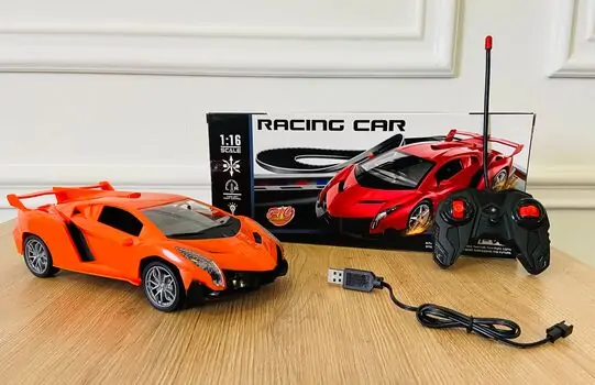 RACING CAR LAMBORGHINI საბავშვო სათამაშო მანქანა დისტანციური მართვით