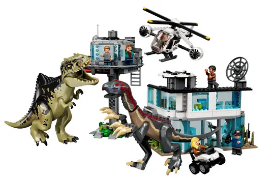 LEGO Jurassic World 76949 Giganotosaurus & Therizinosaurus Attack, 3 image