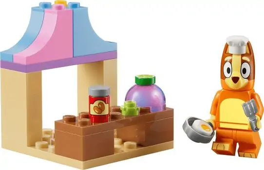 Lego Bluey 30713 Fancy Restaurant with Bingo, 2 image