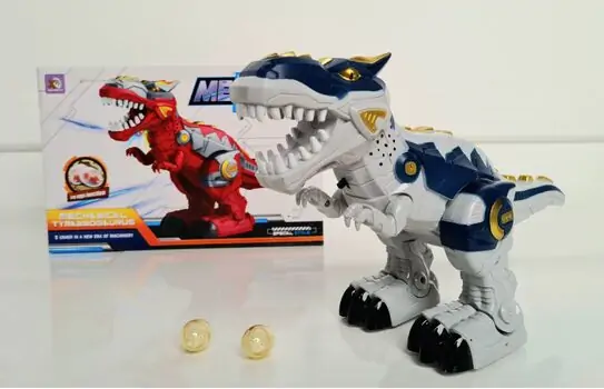 TYRANNOSAURUS ROBOT REX 3355 სათამაშო რობოტი დინოზავრი