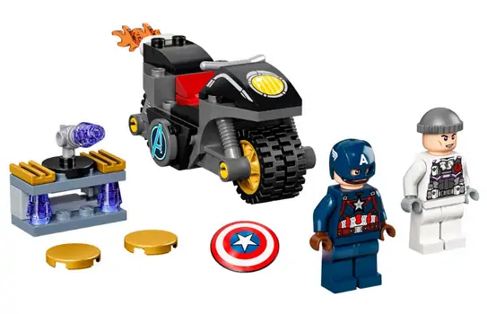 LEGO Super Heroes 76189 Captain America and Hydra Face-Off, 2 image