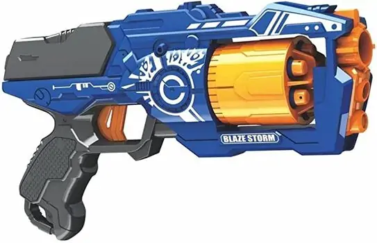 Blaze Storm Manual Soft Bullet Gun ZC7092 სათამაშო თოფი, 2 image