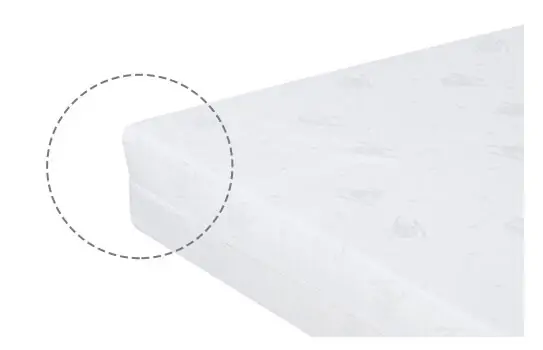 KikkaBoo Mattress Extra Comfort Helicopter Pink 60х120х8cm მატრასი ბამბის ზედაპირით, 8 image