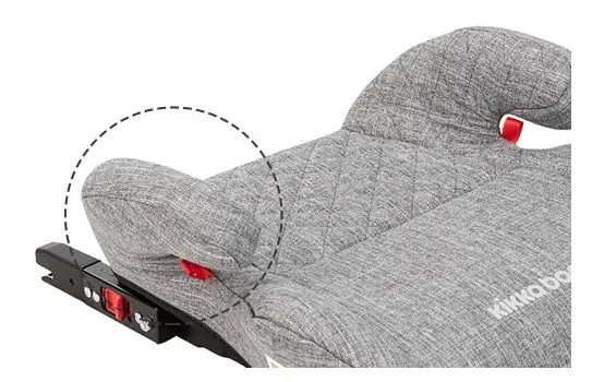 KikkaBoo Car seat Groovy ISOFIX Pink ბუსტერი, 6 image