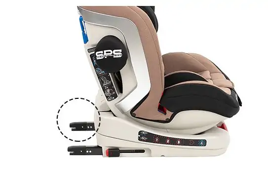 KikkaBoo Car seat 4 Strong ISOFIX Grey მანქანის სავარძელი (ქარსითი), 9 image