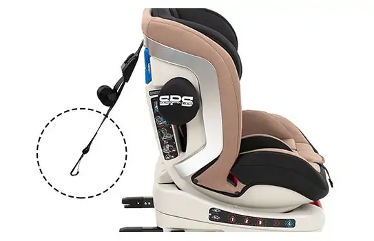 KikkaBoo Car seat 4 Strong ISOFIX Grey მანქანის სავარძელი (ქარსითი), 10 image