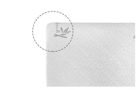 KikkaBoo Mattress Air Sense Bamboo 60х120х14cm მატრასი ბამბის ზედაპირით			, 7 image