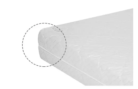 KikkaBoo Mattress Air Sense Bamboo 60х120х14cm მატრასი ბამბის ზედაპირით			, 6 image
