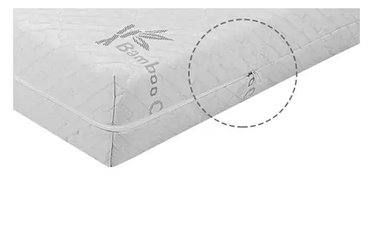 KikkaBoo Mattress Air Sense Bamboo 60х120х14cm მატრასი ბამბის ზედაპირით			, 5 image