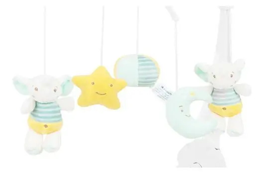 KikkaBoo Musical mobile Elephant Time მუსიკალური მობაილი, 3 image