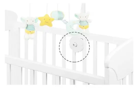KikkaBoo Musical mobile Elephant Time მუსიკალური მობაილი, 5 image